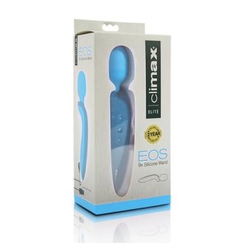 9x Silicone Wand Rechargeable Blue Eos Climax