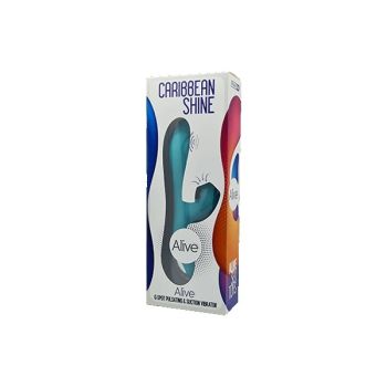 Adrien Lastic Alive Caribbean Shine Blue G Spot Rechargeable Vibrator box
