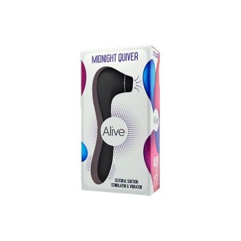 Adrien Lastic Alive Midnight Quiver Clitoral Suction Stimulator Black box