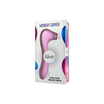 Adrien Lastic Alive Midnight Quiver Clitoral Suction Stimulator Pink box