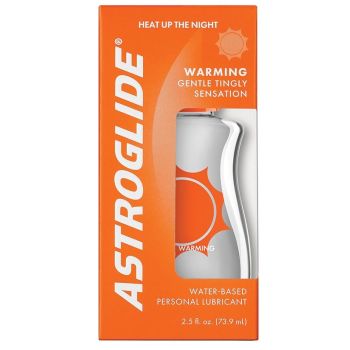 Astroglide Liquid Warming Liquid Lube Vaginal Moisturizer 2.5Oz