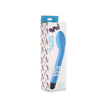 Bang! Blue 10X G Spot Silicone Vibrator box