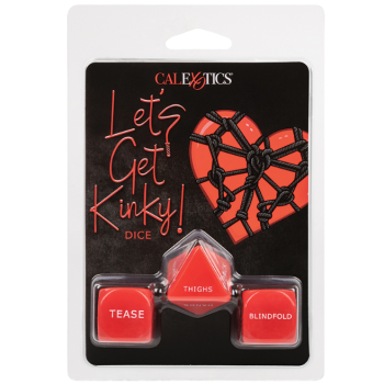 CalExotics Let's Get Kinky Dice Naughty Adults Game box