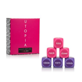 CalExotics Utopia Naughty Party Dice Designed For Couple Play box