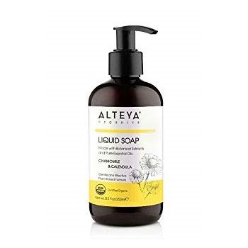 Chamomile Calendula Liquid Soap 8.5 Oz Plant Based Alteya Organics