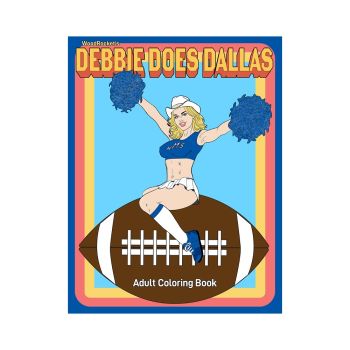 Debbie Does Dallas Adult Coloring Book Wood Rocket 