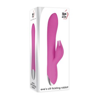 Eve's Clit Tickling Rabbit Silicone Flexible Vibrator Adam & Eve box