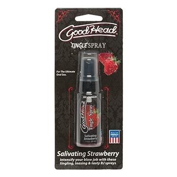 GoodHead Tingle Spray-Salivating Strawberry 1oz