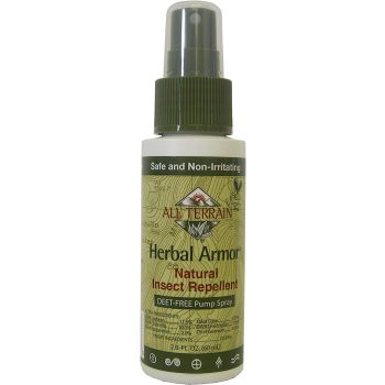 Herbal Armor Spray DEET Free Natural Insect Repellent 2oz