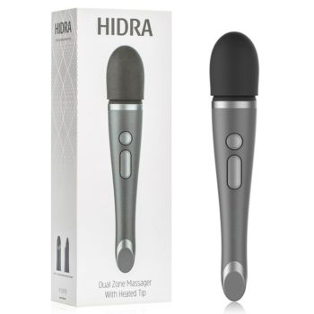 Hidra Dual Motor Body Massager Wand Charcoal Grey