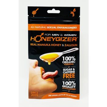 Honeygizer Spoon Real Manuka Honey Zallouh Male Enhancement 