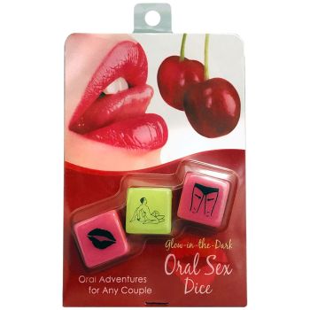 Kheper Glow In The Dark Oral Sex Dice Adult Foreplay