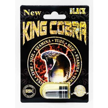 King Cobra Black 69K Male Enhancement for Men Pills