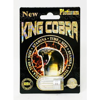 Cobra Platinum 69K Male Enhancement for Men 1 Pill