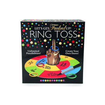 Little Genie Lets Get Fucked Up Ring Toss Party Game