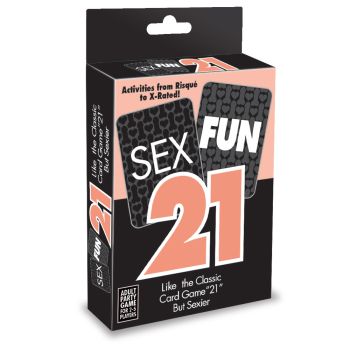  Little Genie Sex Fun 21 Adult Card Game Blackjack box