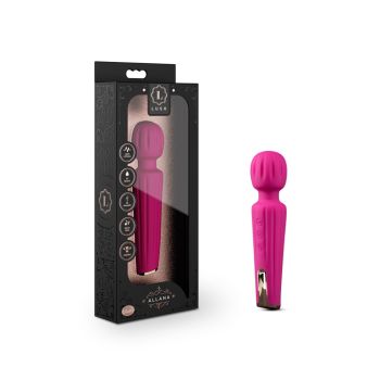 Lush Allana Velvet Rechargeable Waterproof Wand Vibrator Blush box