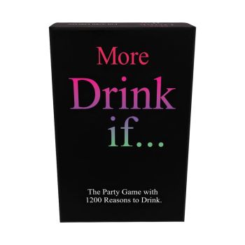 More Drink If Easy To Follow Party Game 1200 Reasons To Drink box