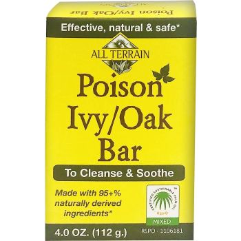 Natural Ingredients Poison Ivy Oak Bar Soap 4 Oz box