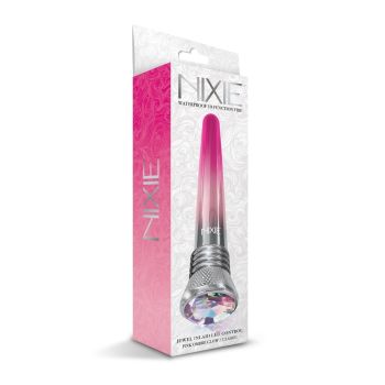 Nixie Jewel Classic Pink Ombre Glow Vibrator Waterproof Led Base box
