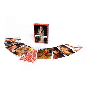 Nude Playing Cards Deck Wood Rocket Sexy Game Beautiful Models
