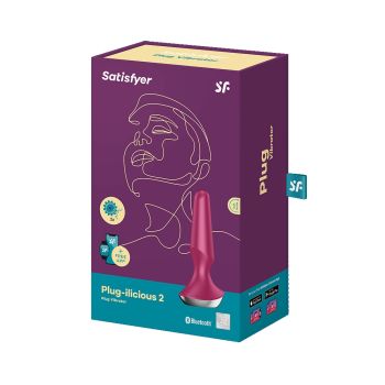 Plug Ilicious 2 Vibrator Waterproof Rechargeable Satisfyer Berry box