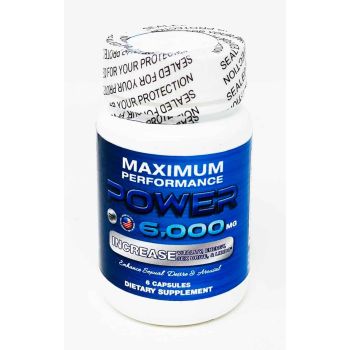 Power 6000mg Maximum Male Enhancement 6 Pills  