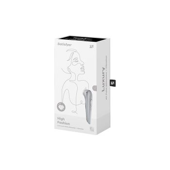 Satisfyer High Fashion Luxury Waterproof Vibrator Silicone Head box