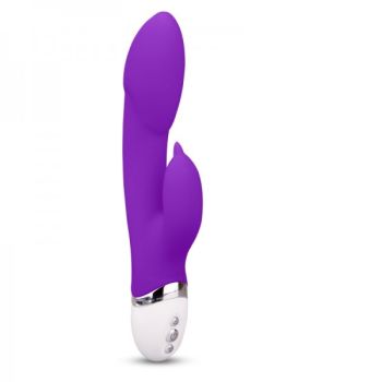 Selfie Kiss Purple Vibrator Intimate Toy Waterproof Rechargeable Silicone