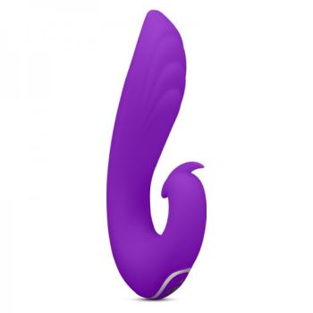 Selfie Phoenix Purple Vibrator Waterproof Rechargeable Silicone