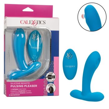 Silicone Remote Pulsing Pleaser CalExotics box