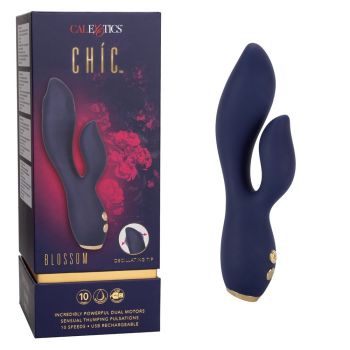 Vibrator CalExotics Chic Blossom G Spot Stimulator USB Rechargeable box