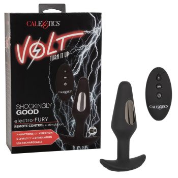 Volt Electro Stimulation Silicone Probe Fury CalExotics Recharge Plug box