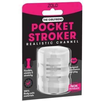 Zolo The Girlfriend Stretchy Pocket Stroker box