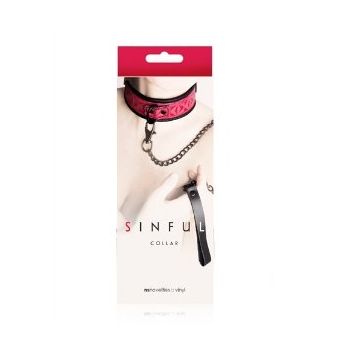 Sinful Collar-Red