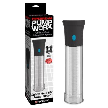 Pump Worx Deluxe Auto-Vac Power Penis Pipedream  Enlargement  