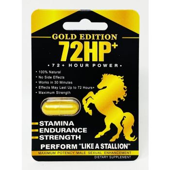 Gold Edition 72 Hour Power Male Sexual Enhancement Pill