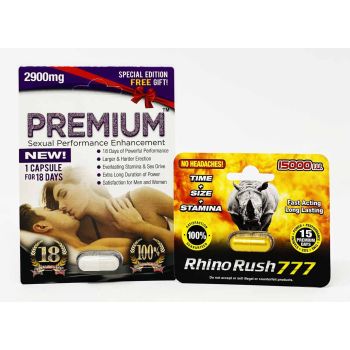 Special Edition Premium 2900mg Male Sexual Performance Enhancement Pill