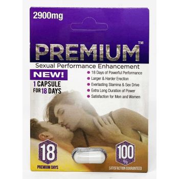 Premium 2900mg Male Sexual Enhancement White Pill