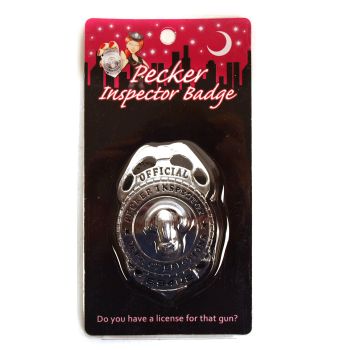Kheper Games Official Pecker Inspector Badge