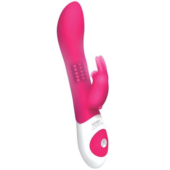 The Beaded Rabbit Hot Pink Waterproof Rechargeable Silicone