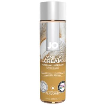 System JO Flavored Water Based Personal Lubricant 4 Oz Vanilla Cream