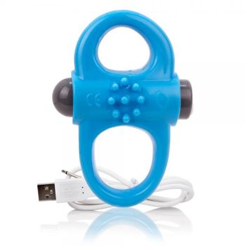 Charged Yoga Vibe Double Ring Blue ScreamingO