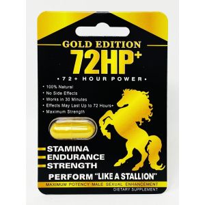 Gold Edition 72 Hour Power Male Sexual Enhancement Pill
