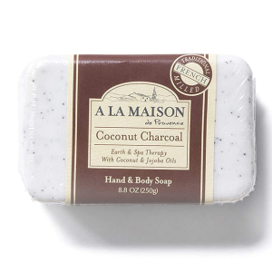 A LA MAISON Coconut Charcoal Bar Hand Soap Moisturizing