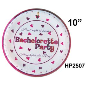 Bachelorette Party Plate 10 Piece