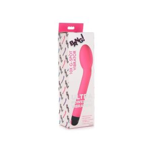 Bang! 10X Pink G Spot Silicone Vibrator box