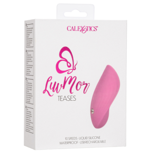CalExotics LuvMor Teases 10 Speeds Rechargeable Silicone Vibrator box