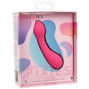 CalExotics Pixies Teaser Liquid Silicone Waterproof Vibrator box