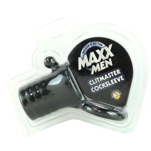 Clit Master Cock Sleeve Black Maxx Men